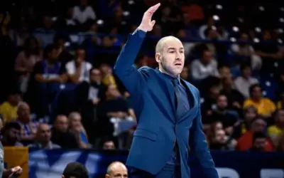 Spanoulis sigue como entrenador de la selección de Grecia Vassilis Spanoulis Monaco