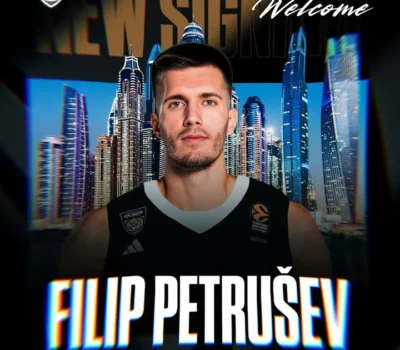 Filip Petrusev jugará en Dubai Filip Petrusev