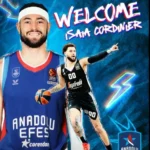 Isaia Cordinier se incorpora al Anadolu Efes Isaia Cordinier