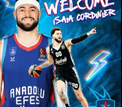 Isaia Cordinier se incorpora al Anadolu Efes Isaia Cordinier