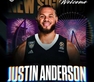 Justin Anderson jugará en Dubai Justin Anderson