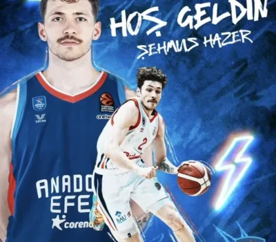 Sehmus Hazer se incorpora al Anadolu Efes Sehmus Hazer