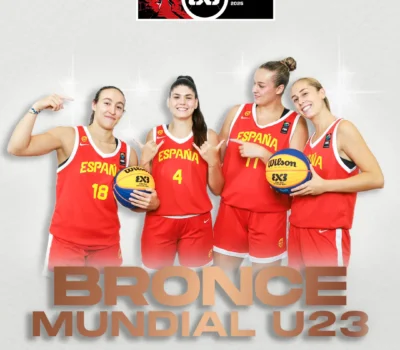 España gana bronce en el Mundial femenino sub-23 de 3x3 Bronze Mundial u23 3x3
