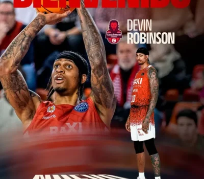 Casademont Zaragoza se asegura un refuerzo de lujo para su pintura Devin Robinson