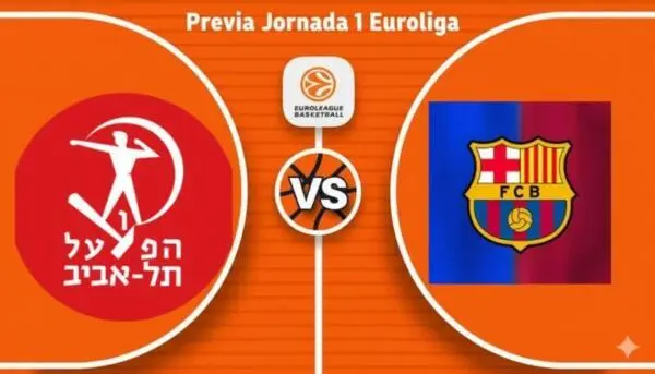 Hapoel Tel Aviv vs Barça: Euroliga inicia con semana doble fuera Diseno sin titulo