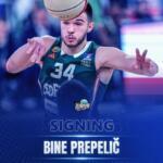 Bine Prepelič lucirá la camiseta de Ilirija en la nueva temporada Bine Prepelic