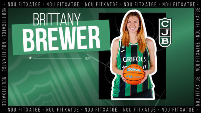 Brittany Brewer y la intimidación en el juego interior de la Penya Brittany Brewer