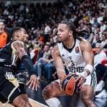 Virtus Bologna vence a ASVEL en Lyon Carsen Edwards
