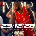 Crvena Zvezda consigue su sexta victoria consecutiva ante el Maccabi Codi Miller Mcintyre