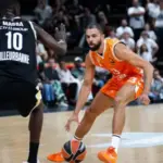 Valencia vuelve a la Euroleague con triunfo en Villeurbanne 77-80 Darius Thompson