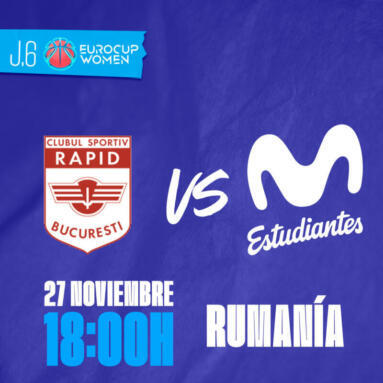 ECW J3 busca ganar en casa el 22 de octubre a las 20:00h Estu Bucarest