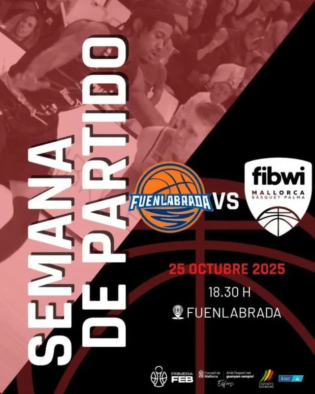 Fibwi Mallorca se enfrenta al Fuenlabrada histórico Fuenlabrada Fibwi Palma scaled