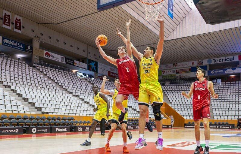 Girona gana 100 a 68 al Amara Lleida de la LigaU22 Girona Lleida U22 1