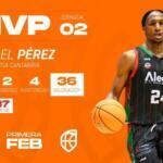 Debut soñado de Jassel Pérez como MVP en J.2 en Primera FEB Jassel Perez