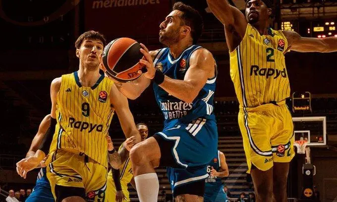 Blatt anota un triple y sentencia al Madrid 92-91 Maccabi Real Madrid