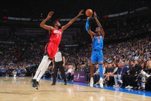 Shai lidera la victoria sobre los Rockets de Durant en prórrogas Shai Durant