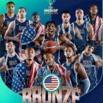 Estados Unidos repite como medallista de bronce en FIBA AmeriCup 2025 USA Basketball AmeriCup 2025