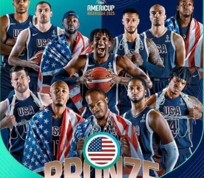 Estados Unidos repite como medallista de bronce en FIBA AmeriCup 2025 USA Basketball AmeriCup 2025
