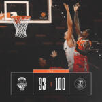 Valencia sufre por mal inicio en partido de atmósfera especial Valencia Basket Hapoel