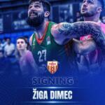 Žiga Dimec nuevo fichaje del Borac Mozzart Ziga Dimec