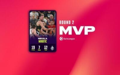 Nikola Mirotic se destaca como MVP de la Ronda 2 en AS Monaco nikola mirotic se destaca como mvp de la ronda 2 en as monaco
