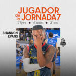 Shannon Evans es el Jugador de la Jornada 7 de la Liga Endesa 0000858248 16 9 03