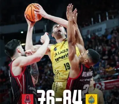 La Laguna Tenerife vence a Casademont Zaragoza 76-84 Casademont LaLaguna