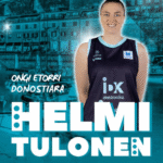 Helmi Tulonen reemplaza a Veronika Remenarova en IDK Euskotren Helmi Tulonen