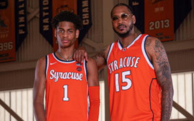 Kiyan y Carmelo Anthony