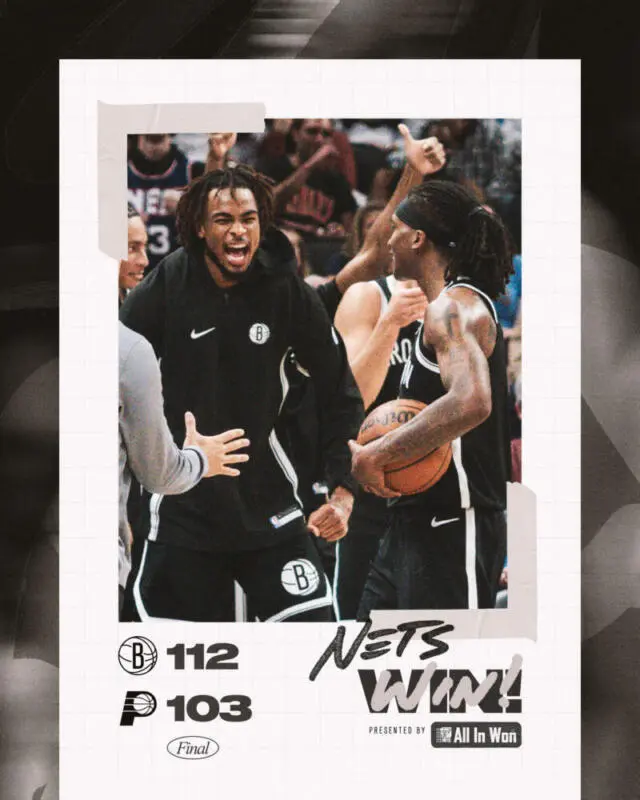 Los Nets de Jordi Fernández logran su primera victoria y guía al equipo Nets Pacers scaled