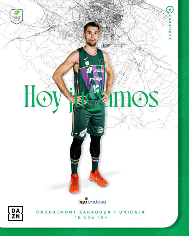 Unicaja busca redimirse en cancha difícil tras decepción en Andorra Unicaja Casademont Zaragoza scaled