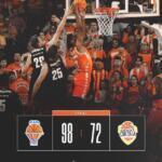 Valencia BC vence a B. Girona y se mantiene en la cima 98-72 Valencia Basket