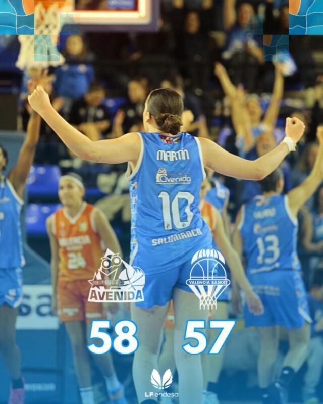 Valencia Basket pierde ajustadamente contra Perfumerías Avenida 58-57 Avenida Valencia Basket scaled