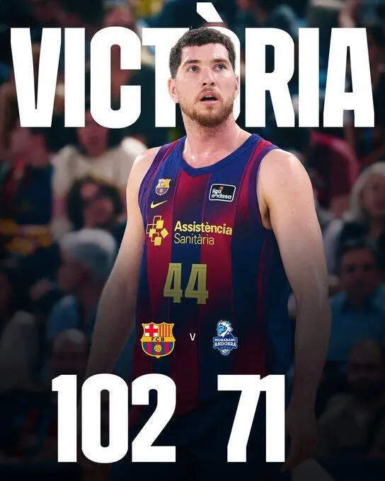 Barça confirma su buen momento con victoria contundente 102-71 Barca Basket
