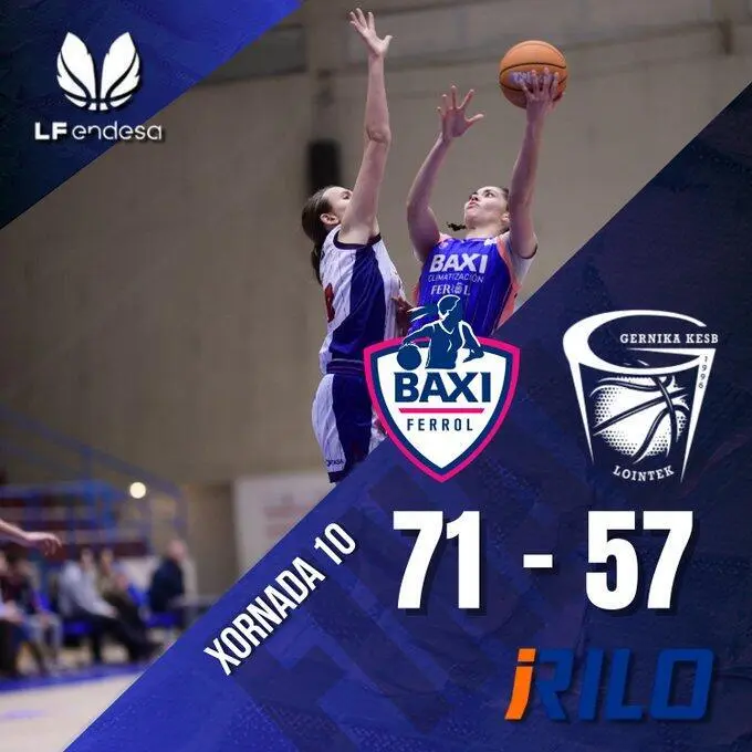 Baxi Ferrol vence a Gernika en el cuarto decisivo en A Malata Baxi Ferrol Lointek Gernika