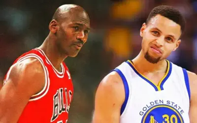 Stephen Curry supera a Michael Jordan en la historia de la NBA Curry Jordan