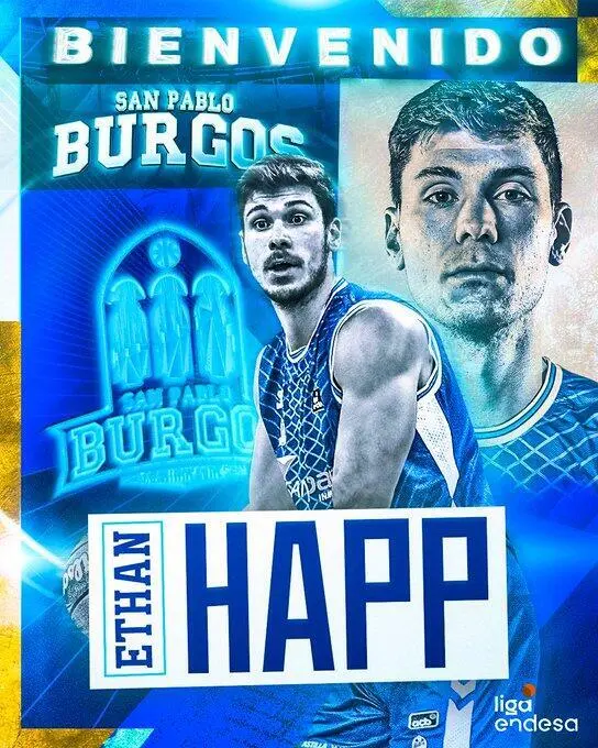 Ethan Happ se une a San Pablo Burgos Ethan Happ Burgos