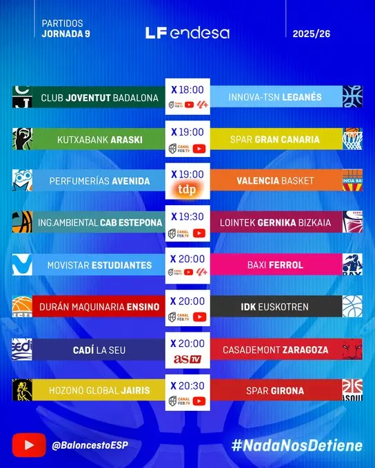 Previa J.9 LF Endesa: Aumento de exigencia para la Copa de la Reina Jornada 9 LF Endesa