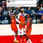 Thunder vence a Portland y extiende su racha a 12 victorias OKC