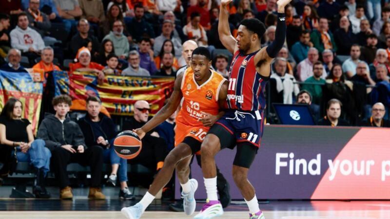 Valencia vence nuevamente a un fuerte Baskonia 91-81 Valencia Basket Baskonia
