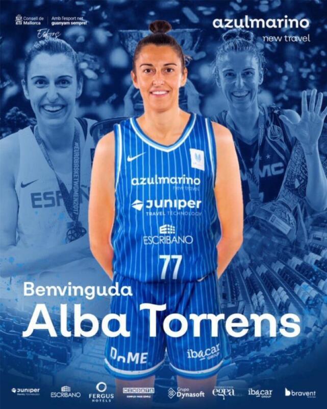 Alba Torrens se une al Azulmarino y regresa a Mallorca Alba Torrens scaled