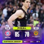 Bayern Munich remonta a Panathinaikos y gana en el Audi Dome 85-78 Bayern Panathinaikos
