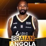 ASVEL Villeurbanne ficha a Braian Angola hasta final de temporada Braian Angola