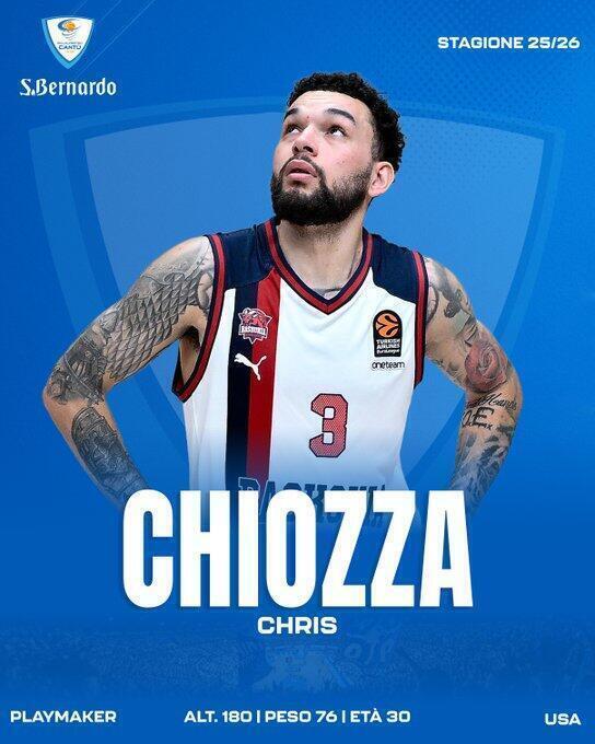 Chris Chiozza nuevo base de Acqua S.Bernardo Cantù en LBA Chris Chiozza