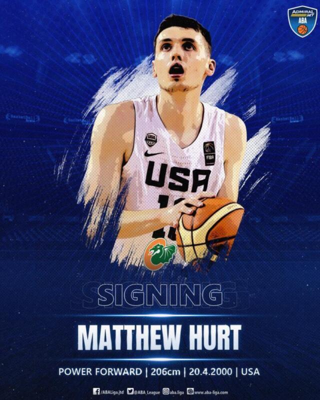 Matthew Hurt se une a Cedevita Olimpija Matthew Hurt scaled