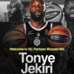 Partizan refuerza su juego interior con Tonye Jekiri Tonye Jekiri