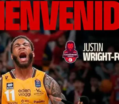 Justin Wright-Foreman anotador para Casademont Zaragoza Justin Wright Foreman