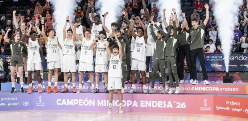 Real Madrid se corona campeón de la Minicopa 2026 Minicopa Real Madrid