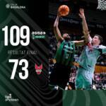 Asisa Joventut vence a Coviran Granada 109-73 en baloncesto Asisa Joventut Coviran Granada