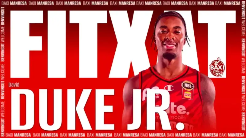 BAXI Manresa ficha a David Duke Jr. hasta final de temporada David Duke Jr